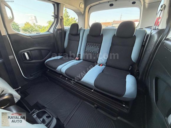 //KAYALARDAN// Citroen Berlingo 1.6HDİ Multispace+BOYASIZ+