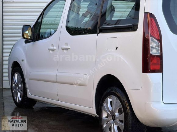//KAYALARDAN// Citroen Berlingo 1.6HDİ Multispace+BOYASIZ+
