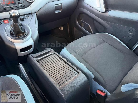 //KAYALARDAN// Citroen Berlingo 1.6HDİ Multispace+BOYASIZ+