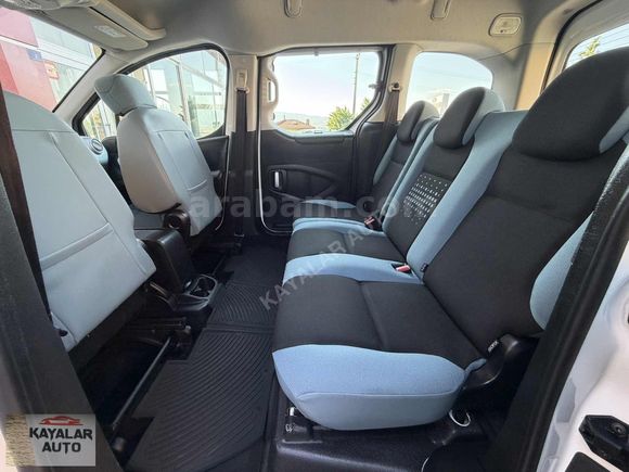 //KAYALARDAN// Citroen Berlingo 1.6HDİ Multispace+BOYASIZ+
