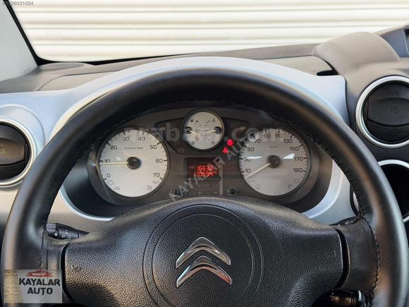 //KAYALARDAN// Citroen Berlingo 1.6HDİ Multispace+BOYASIZ+