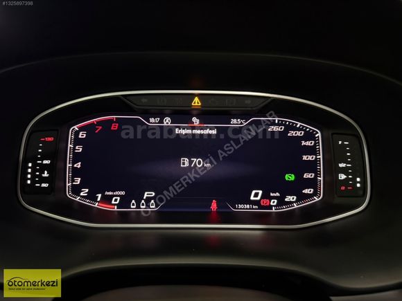 2021 SEAT ATECA 1.5 ECOTSI FR / 1.550.000 TL KREDİ