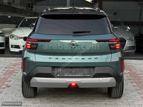 17.000KM BOYASIZ OPEL FRONTERA-E GS HAKİ+SİYAH+KONFOR+ISITMA