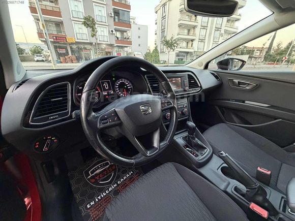 AKTUNÇ AUTO,DAN SEAT LEON DSG CAM TAVANLI+LED HATASIZ AYARINDA