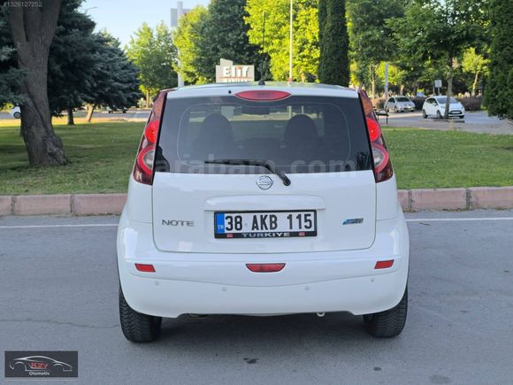 2012 MODEL BOYASIZ NİSSAN NOTE 1.5 dCi Visia