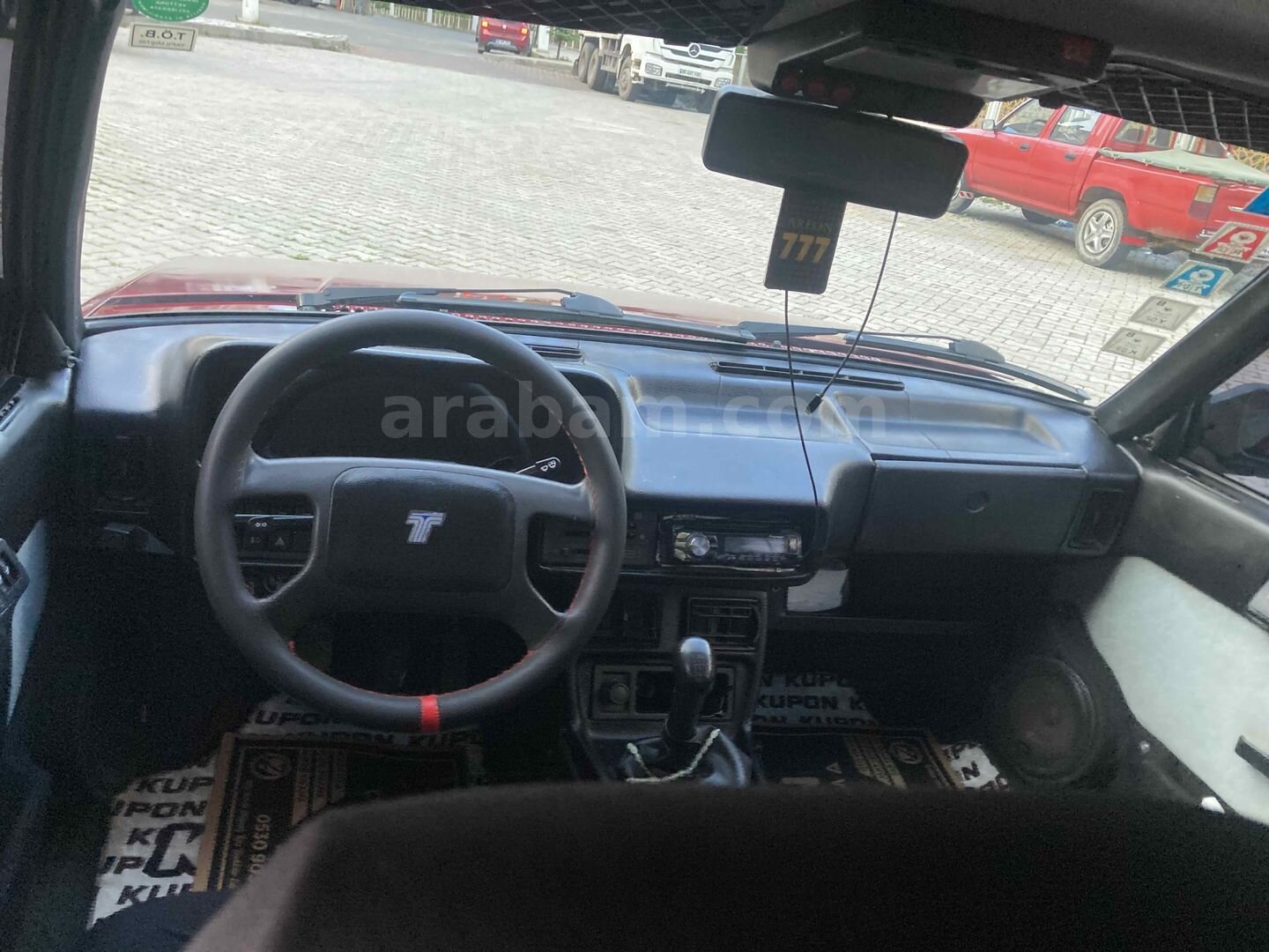 Sahibinden Tofaş Doğan SLX 1993 Model Artvin 55.000 km Bordo 5