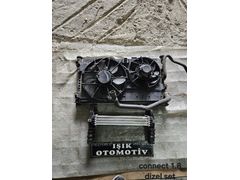 Ford connect 1.8 cdi intercooler radyatör su klima fan seti orj