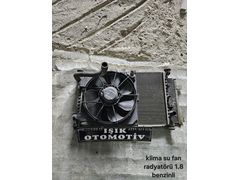 Ford connect 1.8 cdi intercooler radyatör su klima fan seti orj
