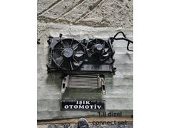 Ford connect 1.8 cdi intercooler radyatör su klima fan seti orj