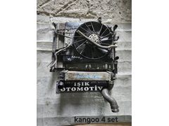 Kangoo 4 intercooler radyatör su klima fan seti çıkma orjinal