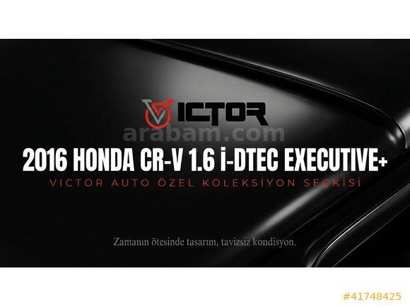 VICTOR AUTO | 2016 HONDA CR-V 1.6i D-TEC EXC+ BOYASIZ