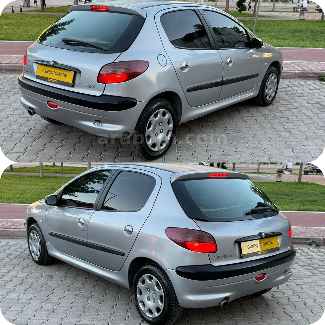 Galeriden Peugeot 206 1.6 XT 2002 Model Konya 240.000 km Gri (Gümüş) 2