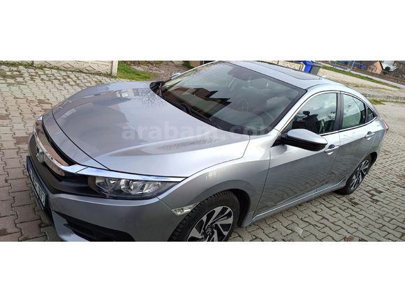 Sahibinden Honda Civic 1.6i VTEC Eco Elegance 2018 Model  165.000 km Gri (Gümüş)