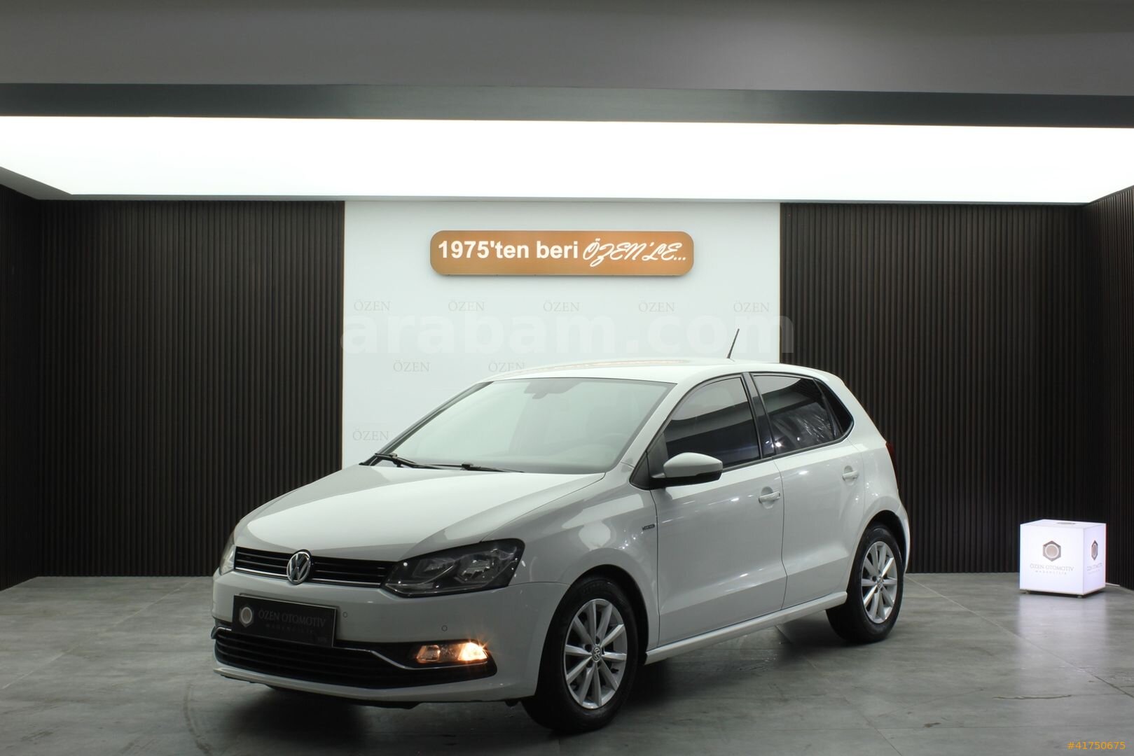 Galeriden Volkswagen Polo 1.2 TSi Lounge 2015 Model Denizli 160.000 km Beyaz 6