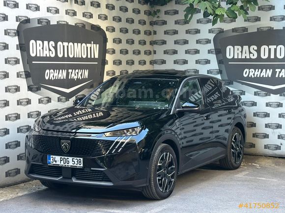 ORAS'DAN 2025 MODEL PEUGEOT 3008 1.2 HYBRİD GT 15.000 KM BOYASIZ