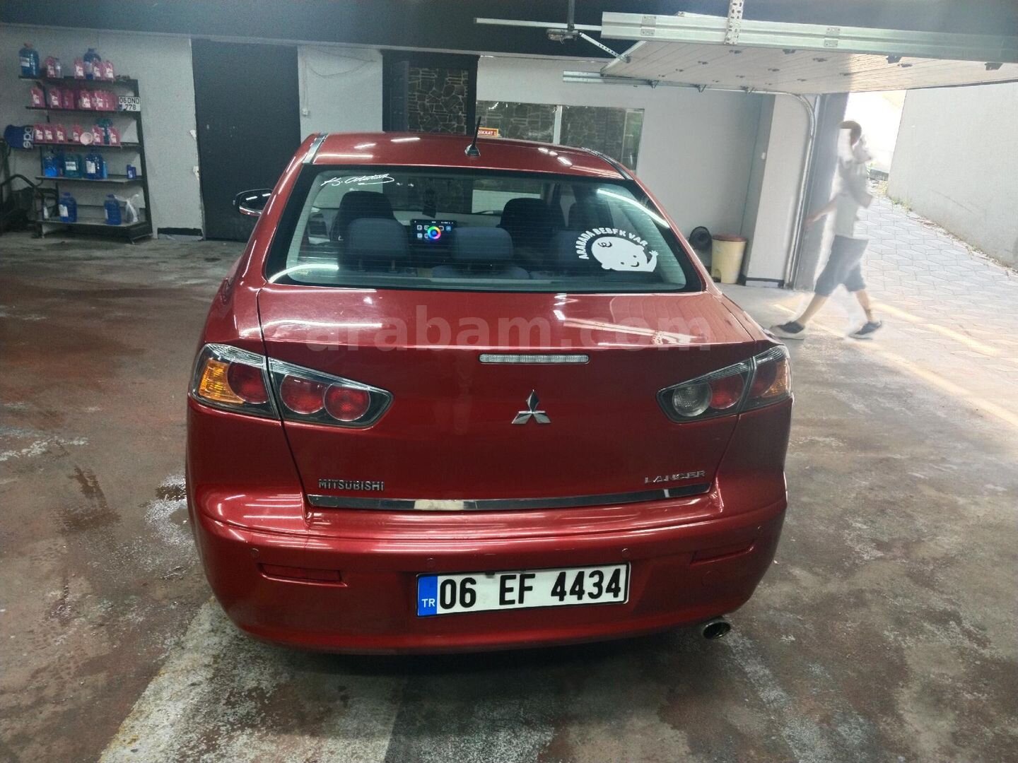 Sahibinden Mitsubishi Lancer 1.6 Invite 2015 Model Ankara 146.000 km Kırmızı 6