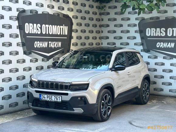 ORAS'DAN 2025 MODEL JEEP AVENGER SUMMIT 1.2 CAM TAVAN BOYASIZZ