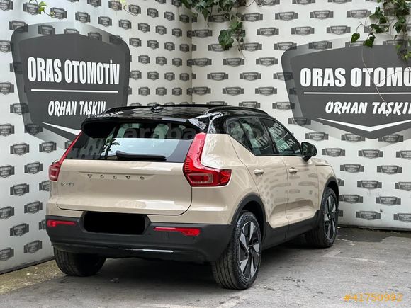 ORASDAN 2025 VOLVO EX40 SİNGLE MOTOR EXTENDED RANGE ULTRA BOYASZ