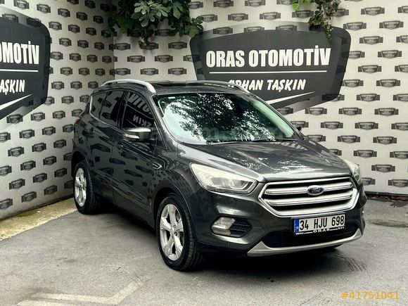 ORAS'DAN 2017 MODEL FORD KUGA TİTANİUM CAM TAVAN MASRAFSIZZ