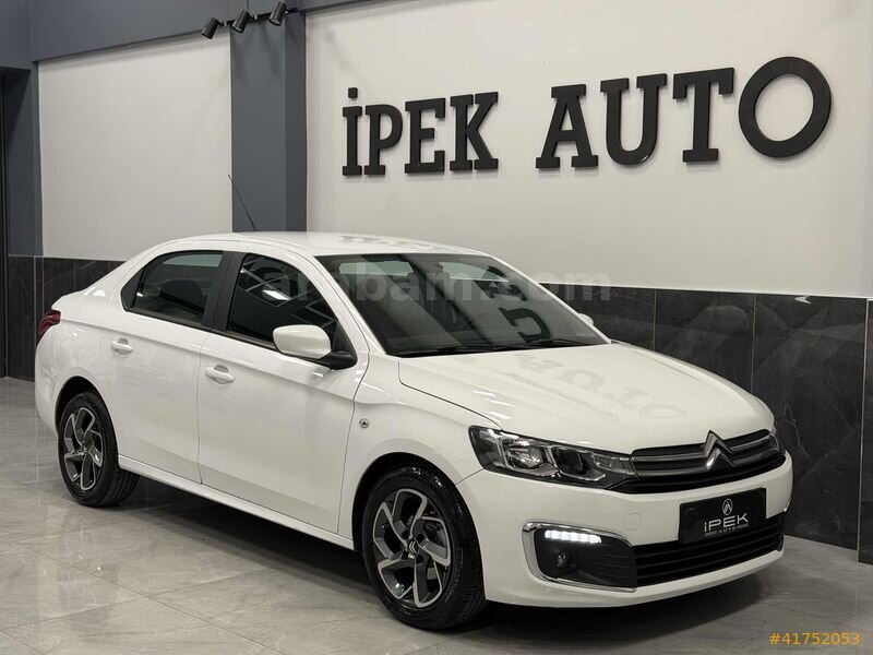 Galeriden Citroen C-Elysée 1.5 BlueHDI Feel 2020 Model İzmir 184.000 km Beyaz