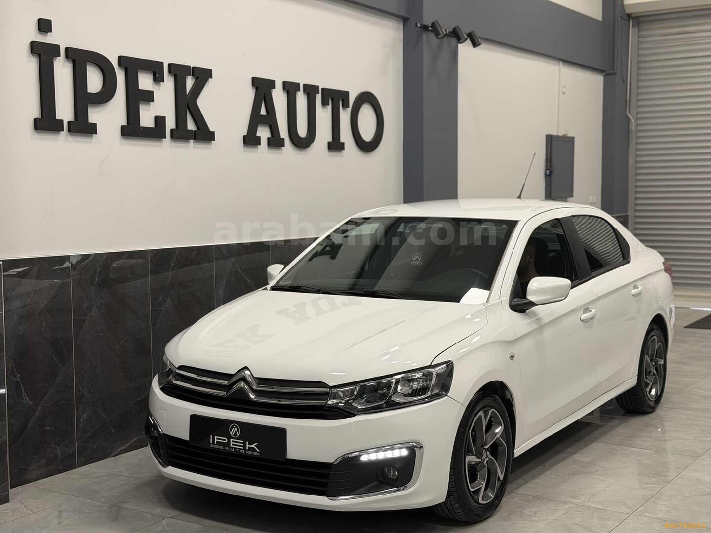 Galeriden Citroen C-Elysée 1.5 BlueHDI Feel 2020 Model İzmir 184.000 km Beyaz 3
