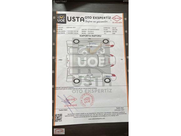 2006 MODEL CİTROEN BERLINGO 1.6 HDI 205 BİN KM DE KLİMALI