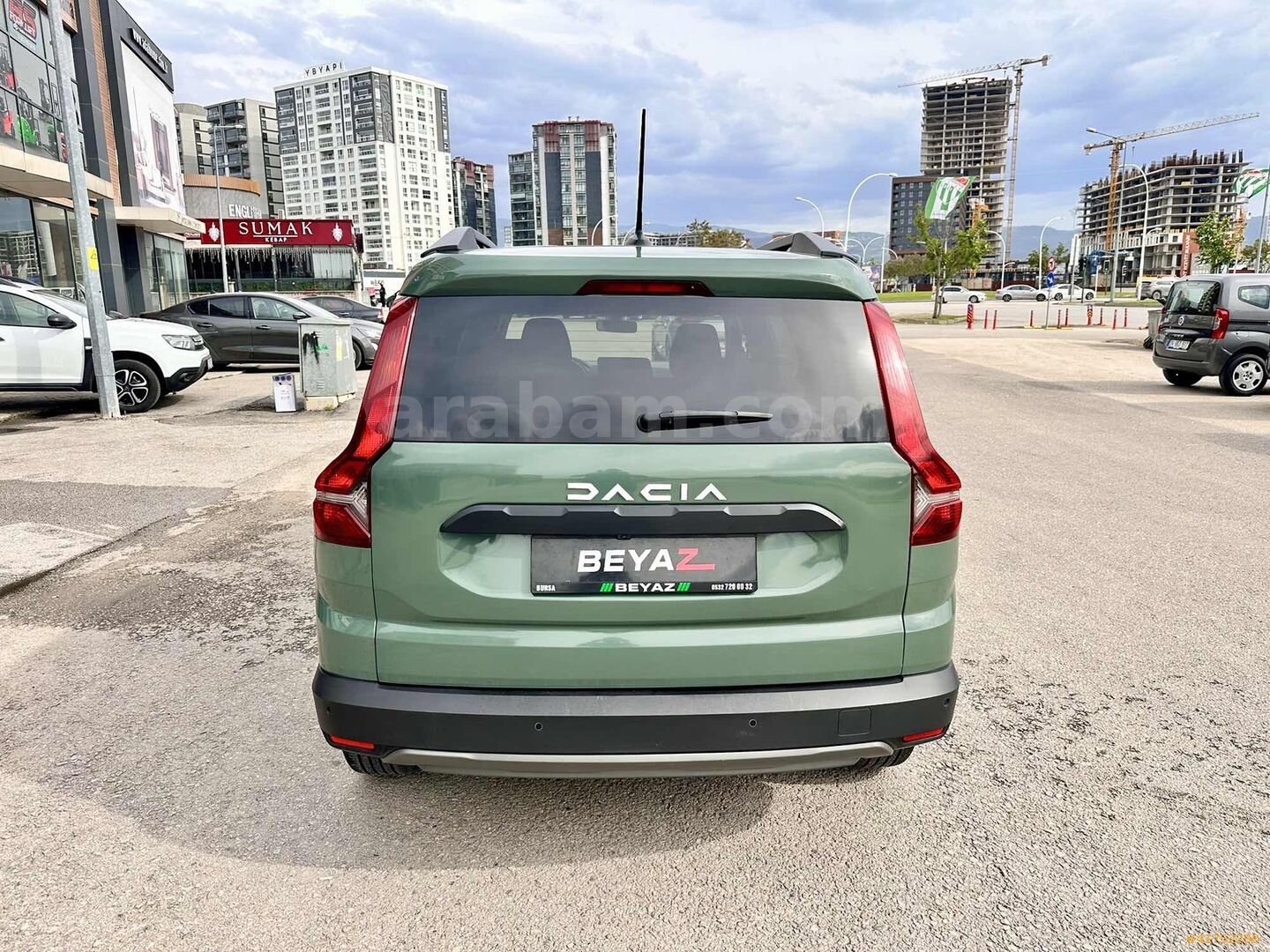 Galeriden Dacia Jogger 1.0 TCe Expression 2023 Model Bursa 56.000 km Yeşil 7