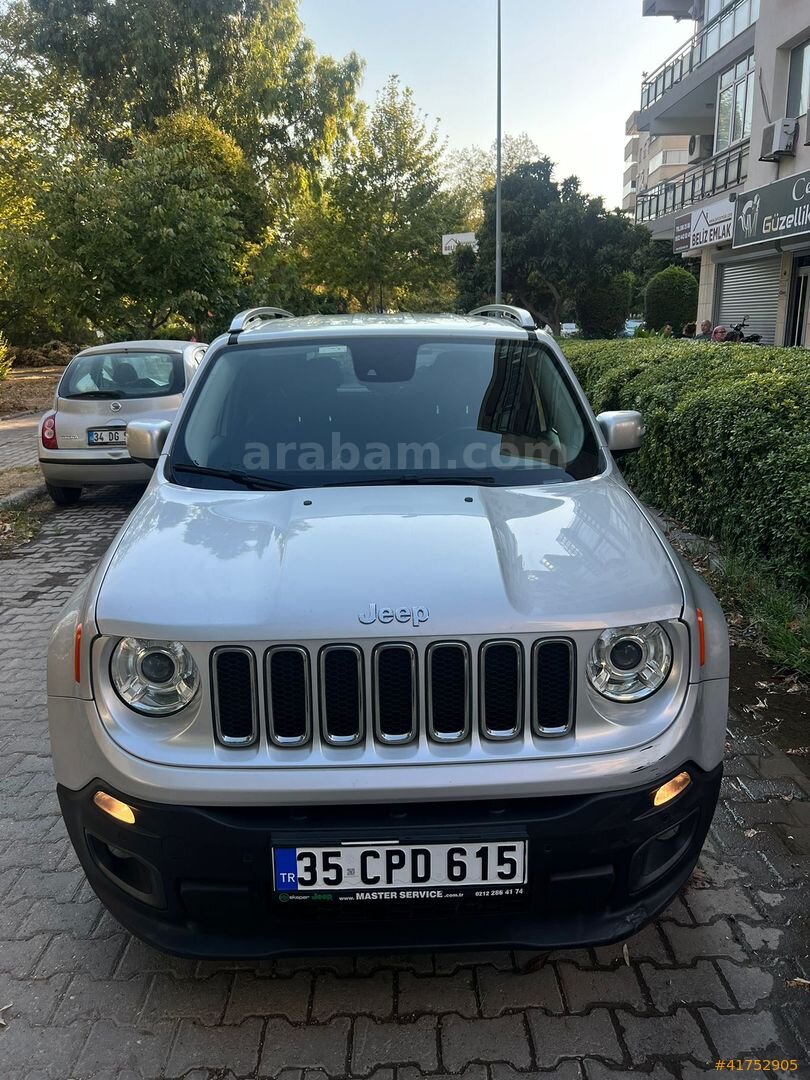 Galeriden Jeep Renegade 1.4 MultiAir Limited 2016 Model İzmir 76.000 km Gri 2