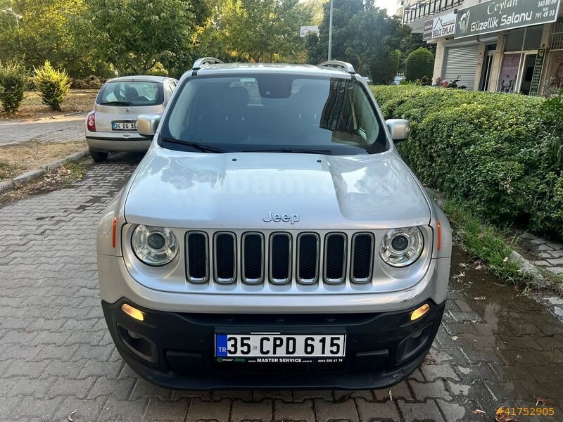 Galeriden Jeep Renegade 1.4 MultiAir Limited 2016 Model İzmir 76.000 km Gri