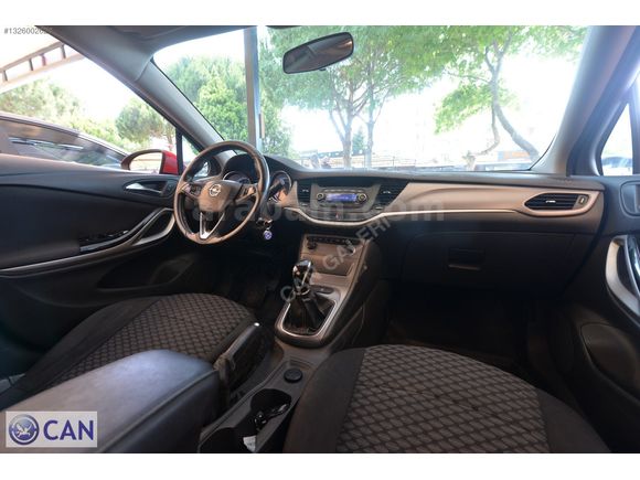 Can'dan Kırmızı Opel Astra K Kasa Edition Paket / Eksperli