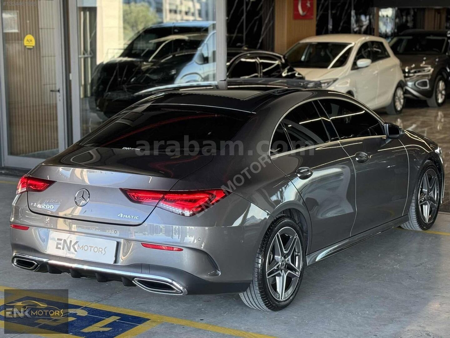 Galeriden Mercedes - Benz CLA 200 AMG+ 4Matic 2022 Model İstanbul 42.000 km Gri 5