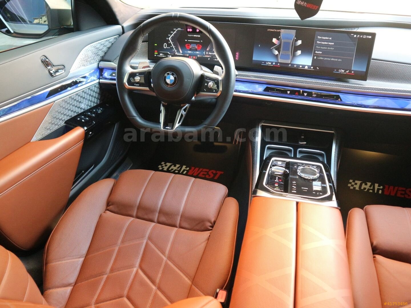 Galeriden BMW 7 Serisi 740d xDrive M Excellence 2023 Model İstanbul 27.500 km Gri 7