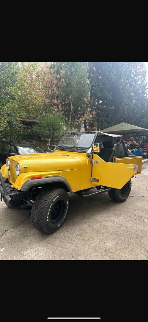 Sahibinden Jeep CJ CJ-5 1977 Model İstanbul 8.000 km Sarı 1