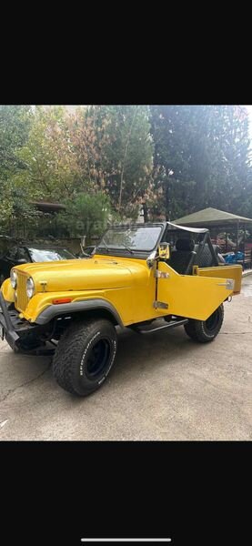Sahibinden Jeep CJ CJ-5 1977 Model İstanbul 8.000 km Sarı