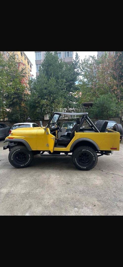 Sahibinden Jeep CJ CJ-5 1977 Model İstanbul 8.000 km Sarı 2