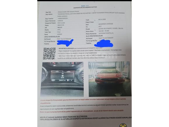 Sahibinden Opel Astra 1.6 CDTI Dynamic 2017 Model