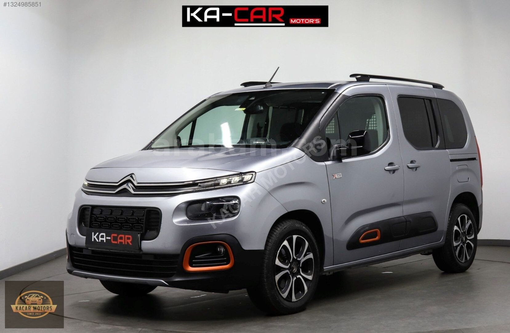 Galeriden Citroen Berlingo 1.5 BlueHDI Shine Bold 2021 Model İstanbul 215.600 km Gri 3