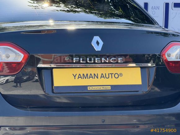 YAMAN AUTO'DAN*2012*DOLULAR*DOLUSU*FLUENCE*SUNROOF*EDC