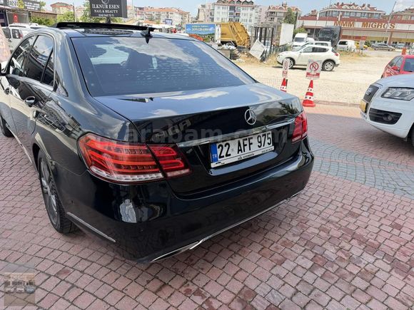 EDİRNE ADA OTOMOTİVDEN 2014 MERCEDES E180 CAM TAVAN-K.ISITMA-BEJ