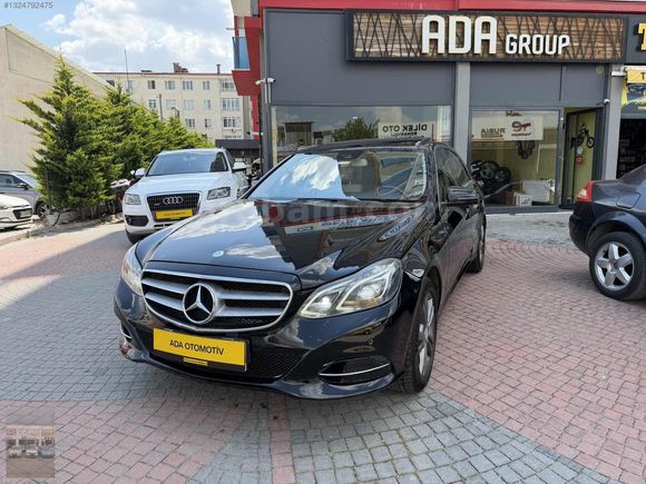 EDİRNE ADA OTOMOTİVDEN 2014 MERCEDES E180 CAM TAVAN-K.ISITMA-BEJ
