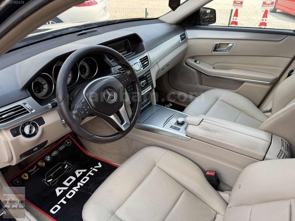 EDİRNE ADA OTOMOTİVDEN 2014 MERCEDES E180 CAM TAVAN-K.ISITMA-BEJ