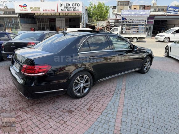 EDİRNE ADA OTOMOTİVDEN 2014 MERCEDES E180 CAM TAVAN-K.ISITMA-BEJ