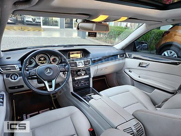 -İCS-2014 MERCEDES E 180 ELİTE CAM TAVAN ISITMA G. GÖRÜŞ KAMERA
