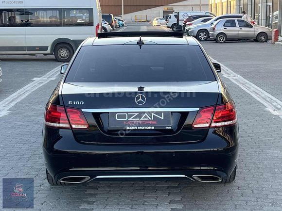 ''OZAN'' 2014 MERCEDES E180 ELİTE CAM TAVAN KOLTUK ISITMA
