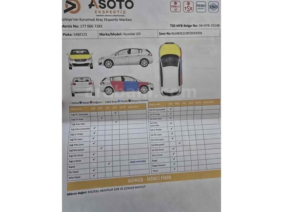 Düşük km aile aracı  