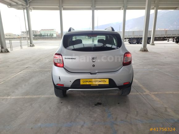 DACİA SANDERO 2015 STEPWAY SINIF TEMİZLİKTE