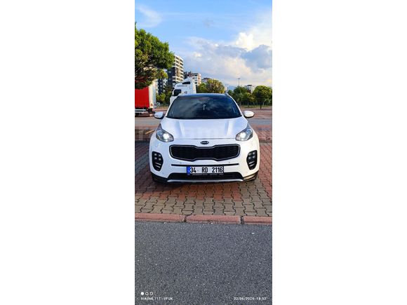 Sahibinden Kia Sportage 1.6 T-GDI GT-Line Exclusive 2016 Model Kayseri 147.000 km Beyaz