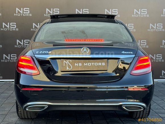 2017 MERCEDES-BENZ E220D 4-MATİC EXCLUSİVE