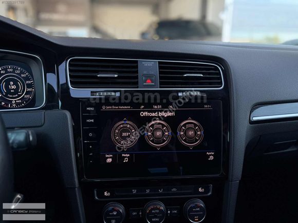 2017 MODEL GOLF 1.6 TDI HİGHLİNE HAYALET + DİSCOVER PRO