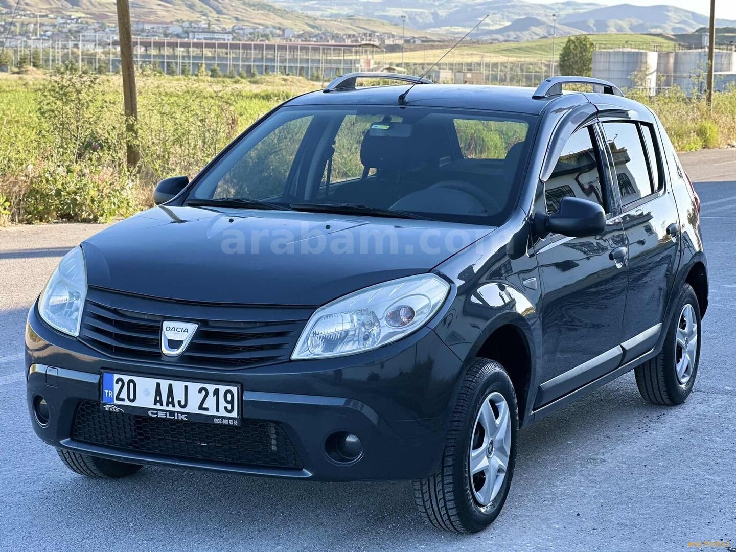 Galeriden Dacia Sandero 1.4 Ambiance 2009 Model Sivas 170.000 km Füme 5